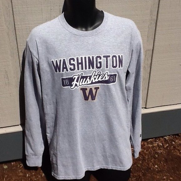 University of Washington, UW, Long Sleeve Tee, M - Picture 1 of 5